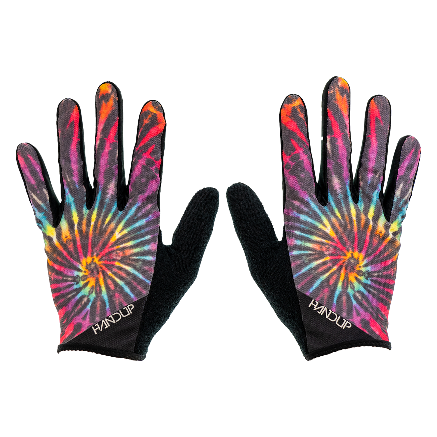Handup Gloves - Reverse Tie Dye