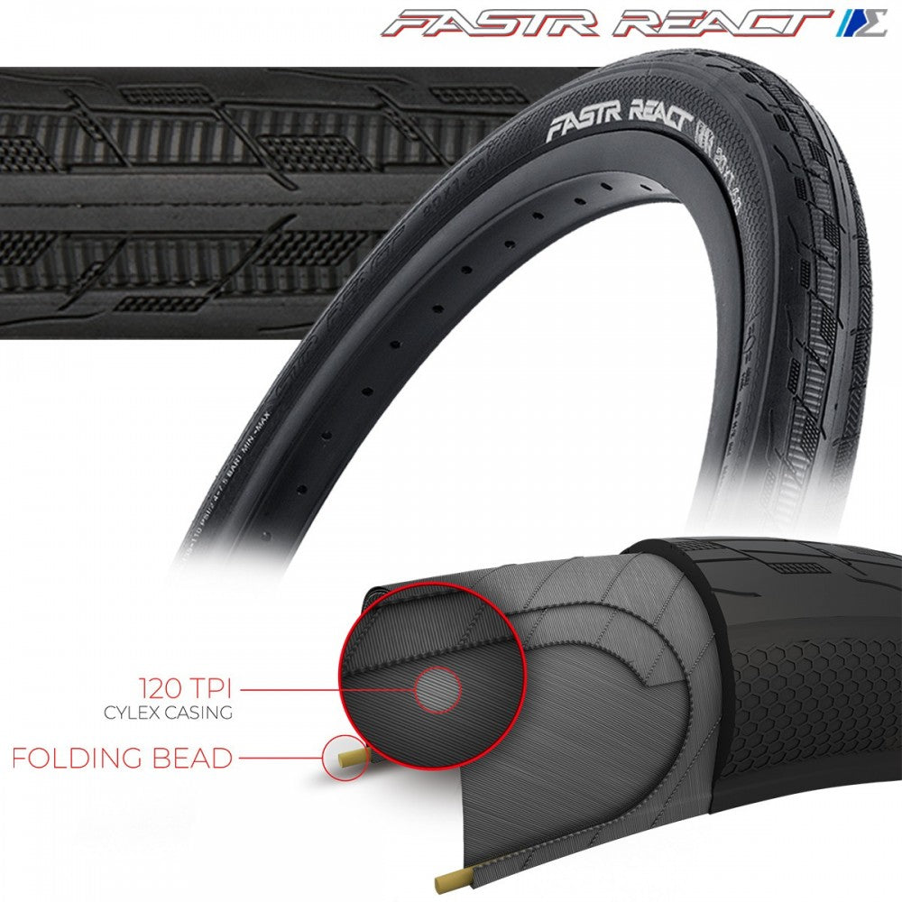 TIOGA FASTR REACT S-SPEC - 120 TPI - FOLDING BEAD