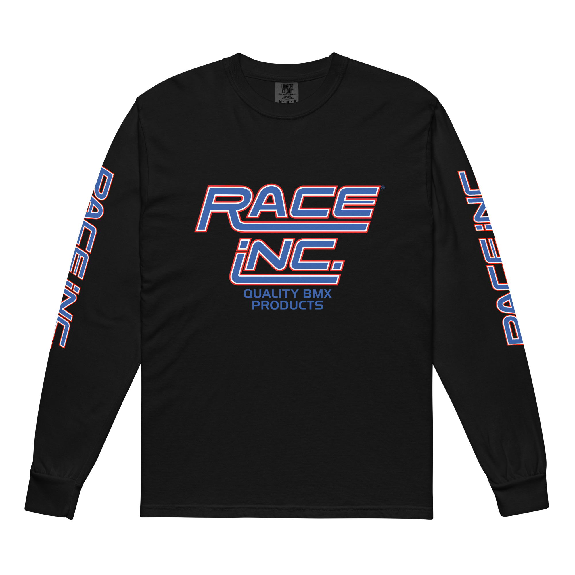 Race Inc. Mock Jersey Long Sleeve T-Shirt