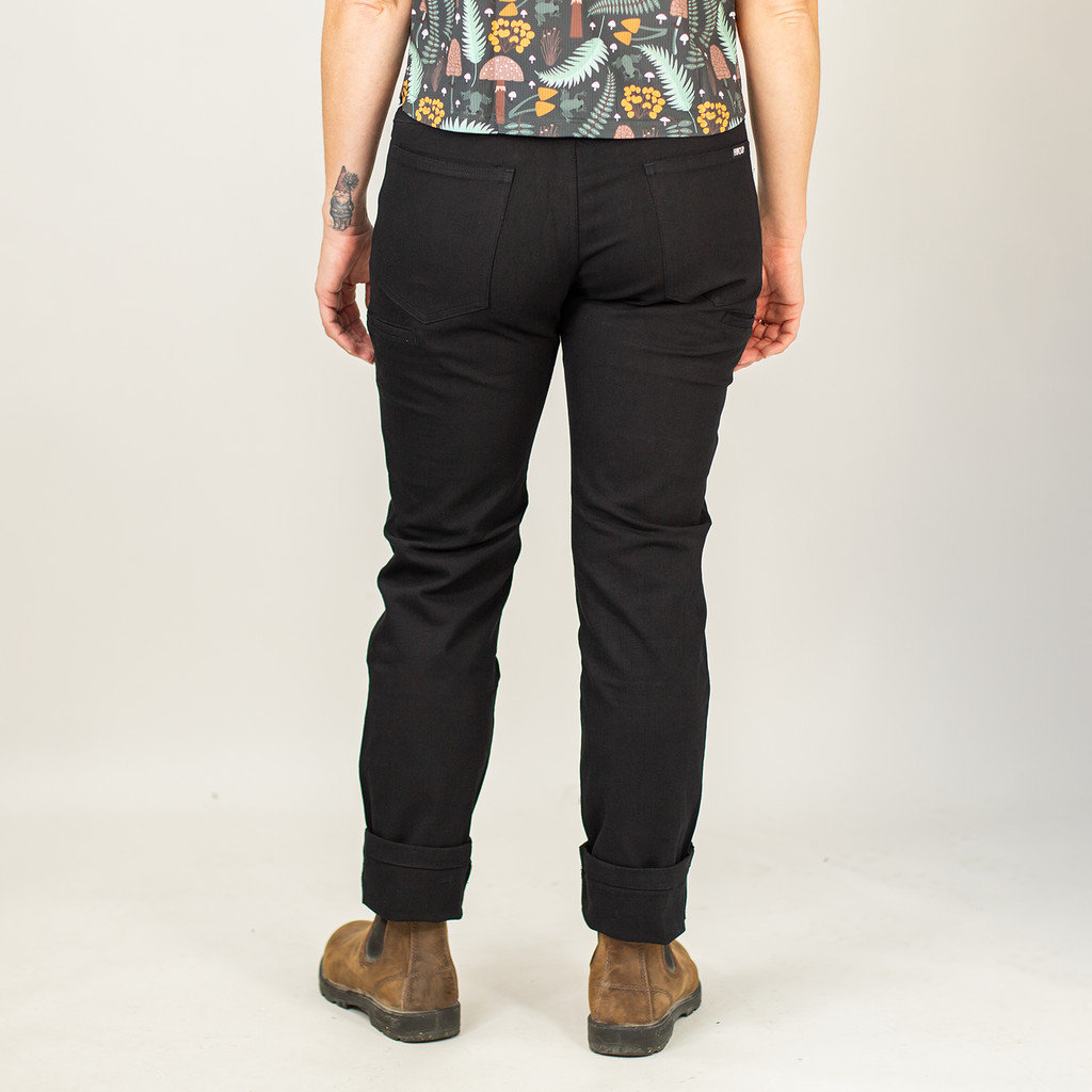 Handup WorkHorse Stretch Canvas Pant - Pure Black