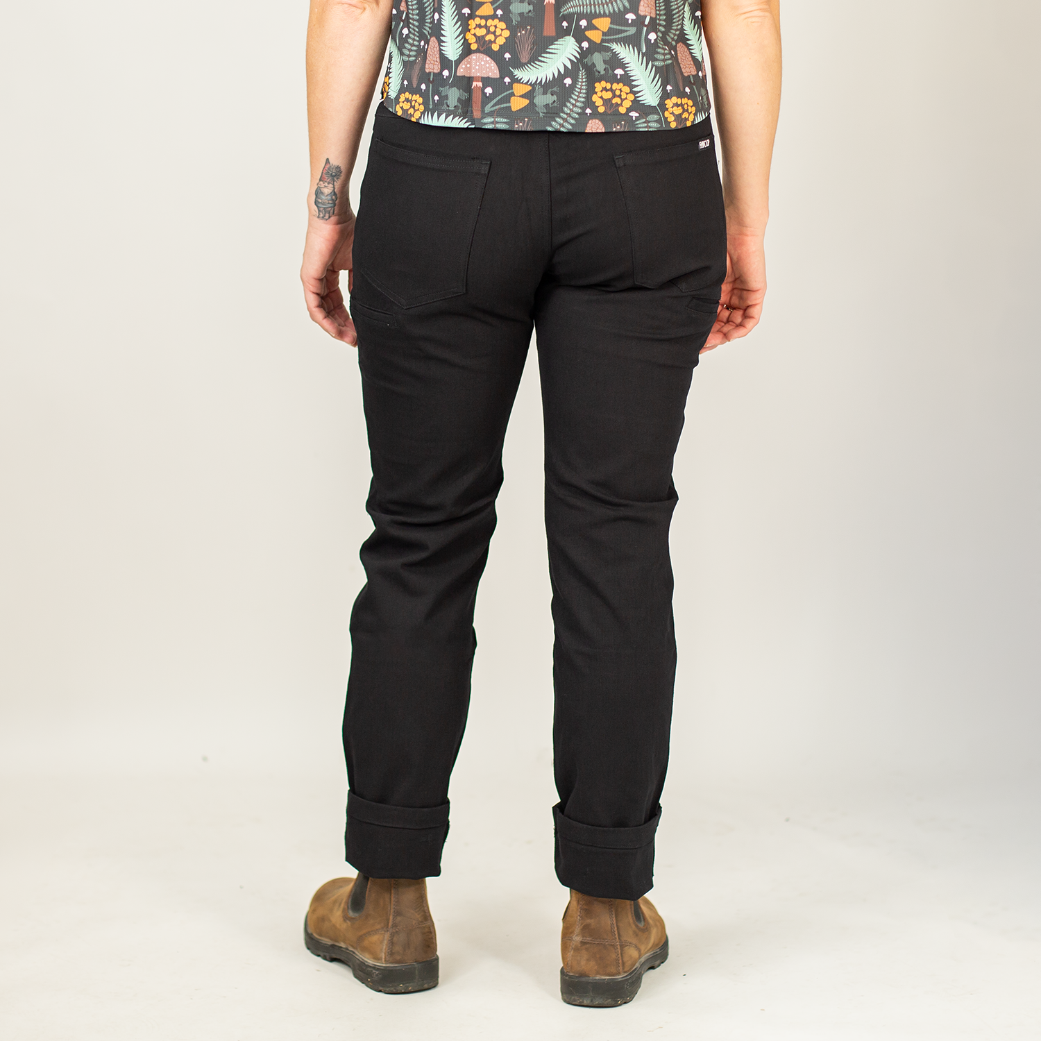 Handup WorkHorse Stretch Canvas Pant - Pure Black
