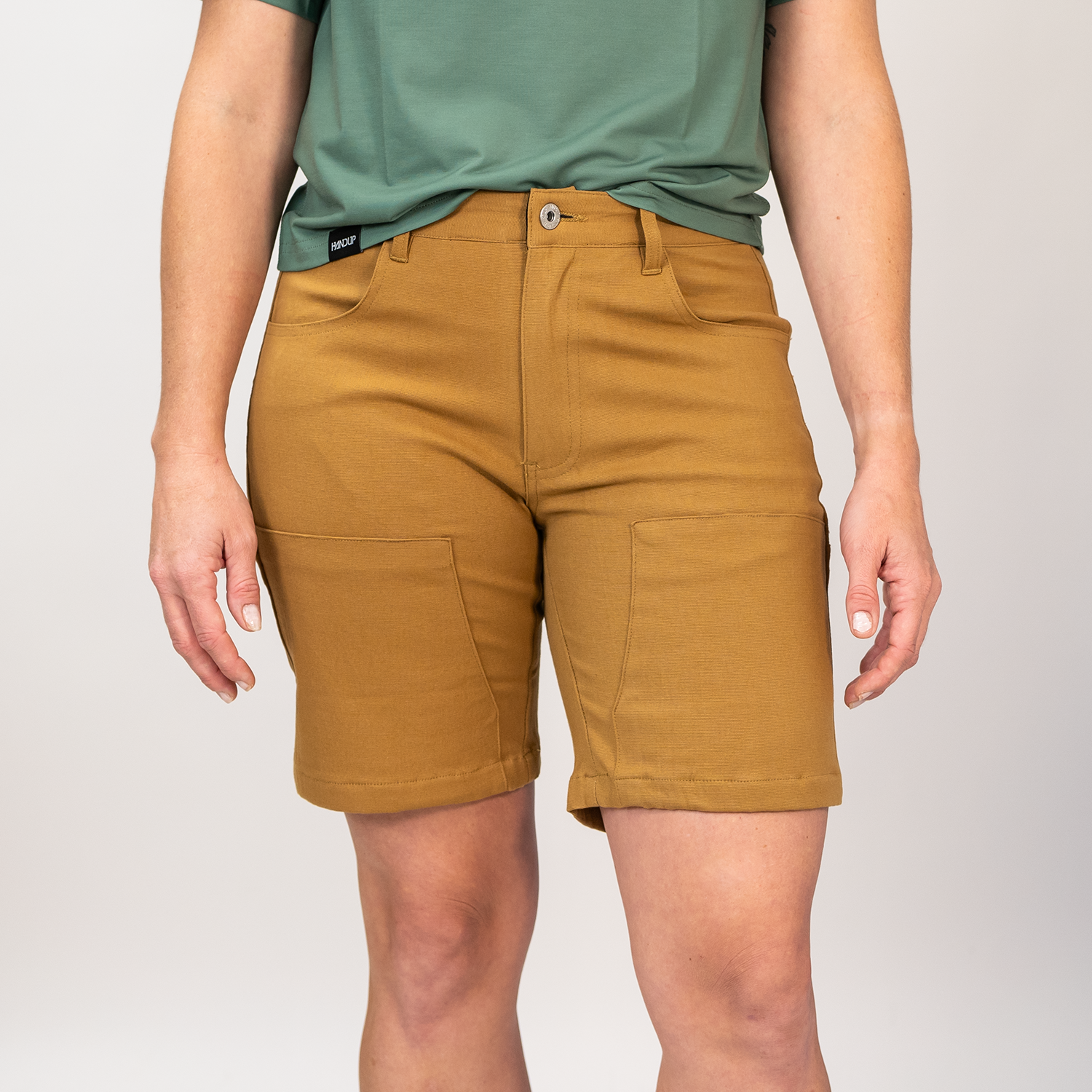 Handup WorkHorse Stretch Canvas Short - Pure Black